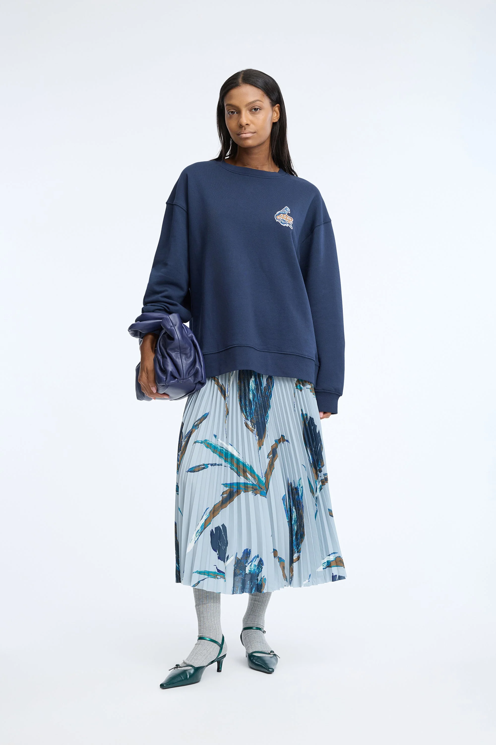 CHARMING - PRINT GREY