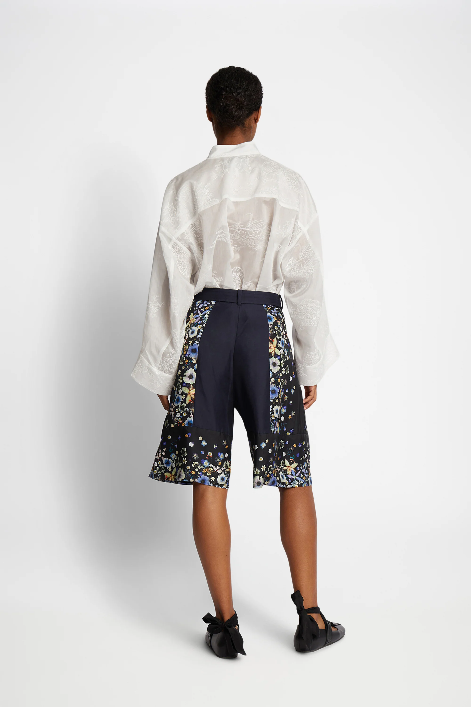 FABIANE SILK - BLACK - Image 4