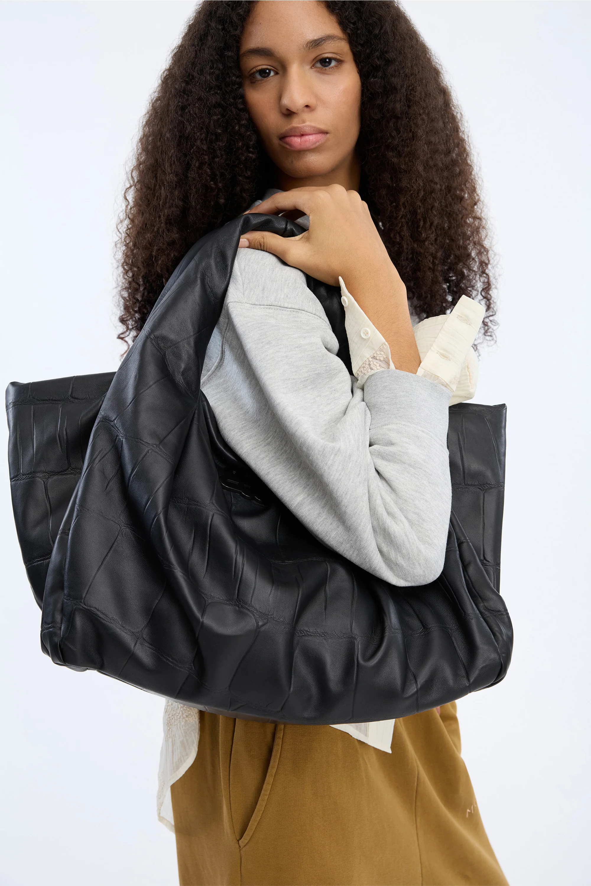 LIXIO CROCO - BLACK - Image 6