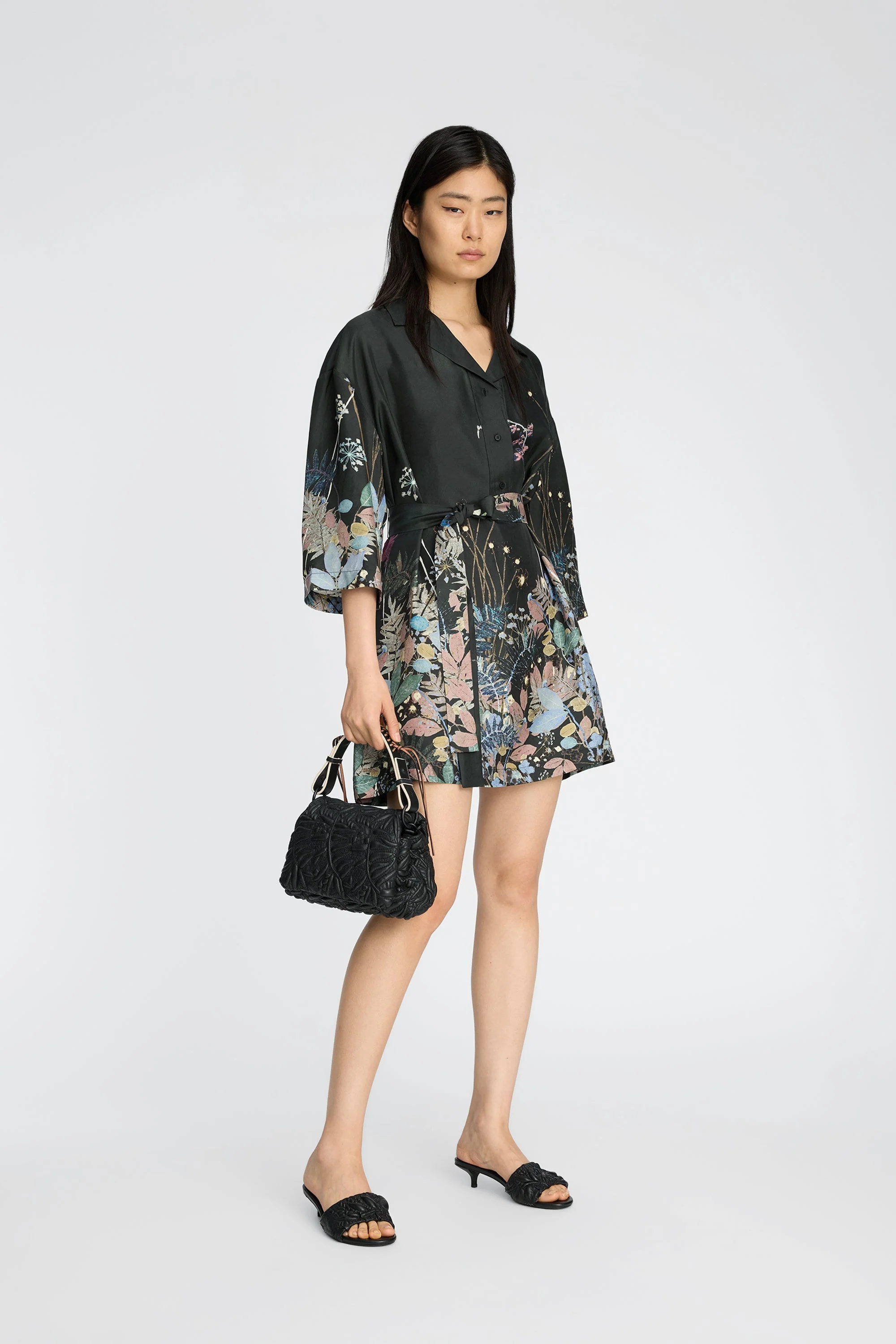 RATANA - PRINT BLACK
